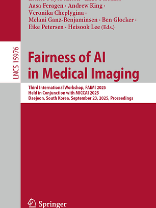 Fairness of AI in Medical Imaging  