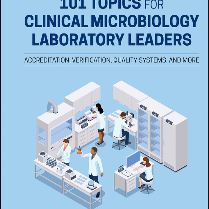 101 Topics for Clinical Microbiology Laboratory Leaders: Accreditation, Verification, Quality Systems, and More 1