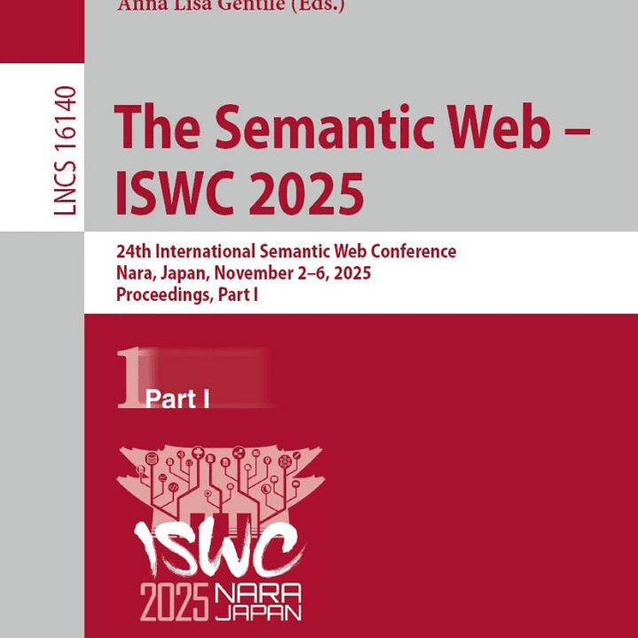 The Semantic Web – ISWC 2025 1
