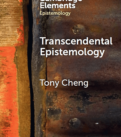 Transcendental Epistemology (Elements in Epistemology)