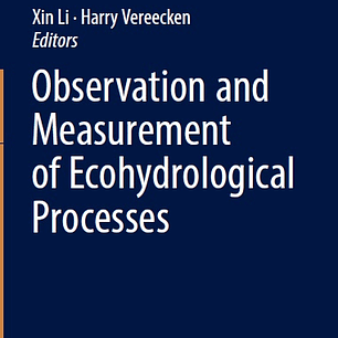 Observation and Measurement of Ecohydrological Processes