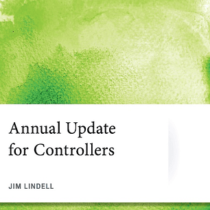 Annual Update for Controllers