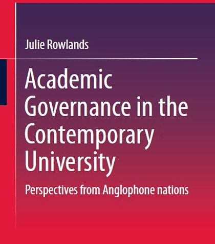 Academic Governance in the Contemporary University: Perspectives from Anglophone nations