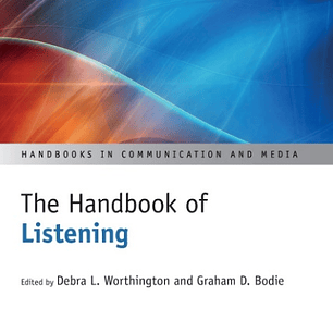 The Handbook of Listening