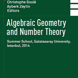 Algebraic Geometry and Number Theory: Summer School, Galatasaray University, Istanbul, 2014