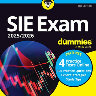 SIE Exam 2025/2026 For Dummies