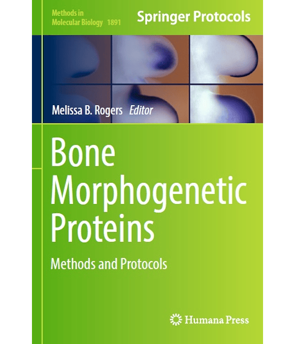 Bone Morphogenetic Proteins: Methods and Protocols