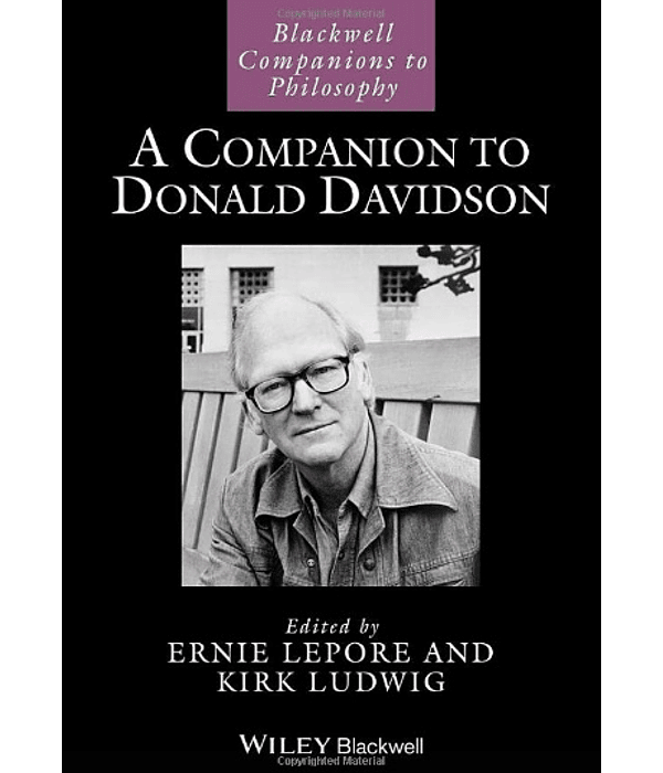 A Companion to Donald Davidson