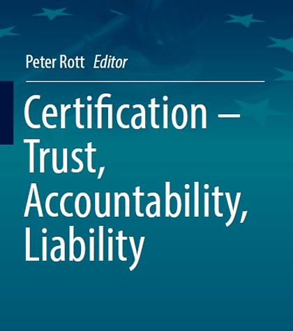 Certification – Trust, Accountability, Liability