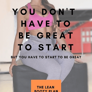 Lean Booty Plan: The Ultimate Booty Plan