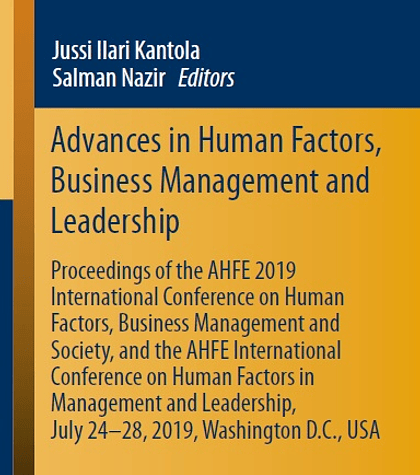 Advances in Human Factors, Business Management and Leadership