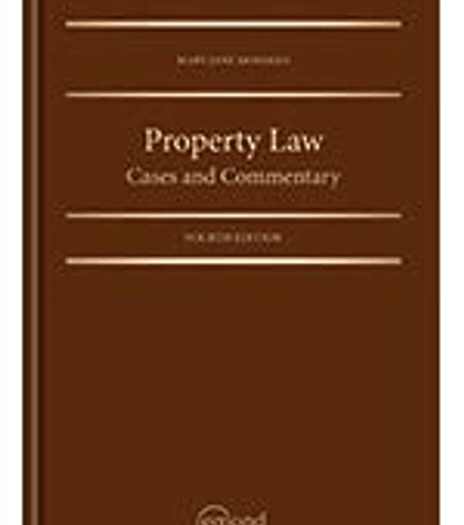 Property Law: Cases and Commentary