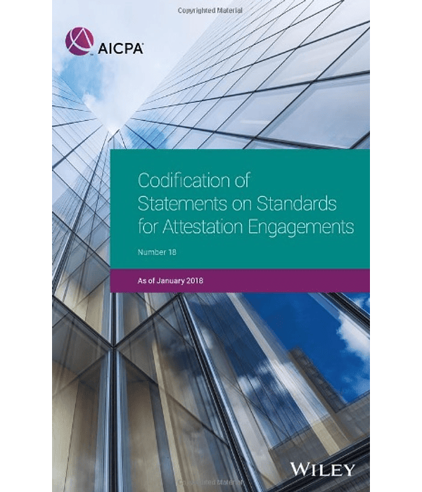 Codification of Statements on Standards for Attestation Engagements, January 2018