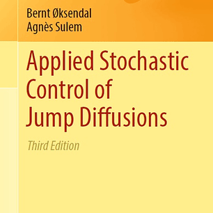 Applied Stochastic Control of Jump Diffusions