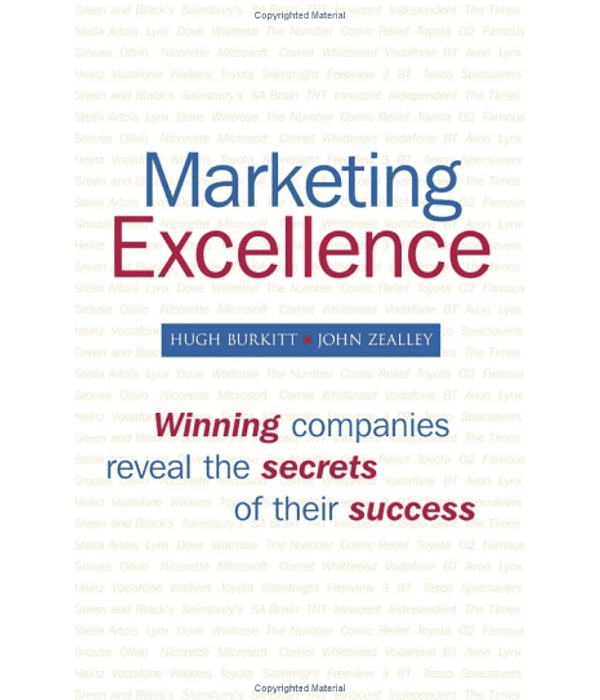  Marketing Excellence: Winning Companies Reveal the Secrets of Their Success 