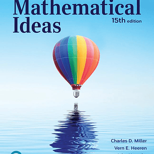 Mathematical Ideas 15th Edition