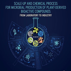 Scale-up and Chemical Process for Microbial Production of Plant-Derived Bioactive Compounds: From Laboratory to Industry