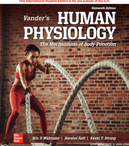 Vander's Human Physiology 16th Edition