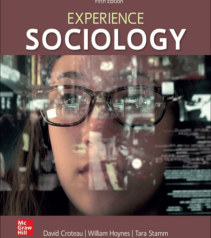 Experience Sociology 5th Edition 