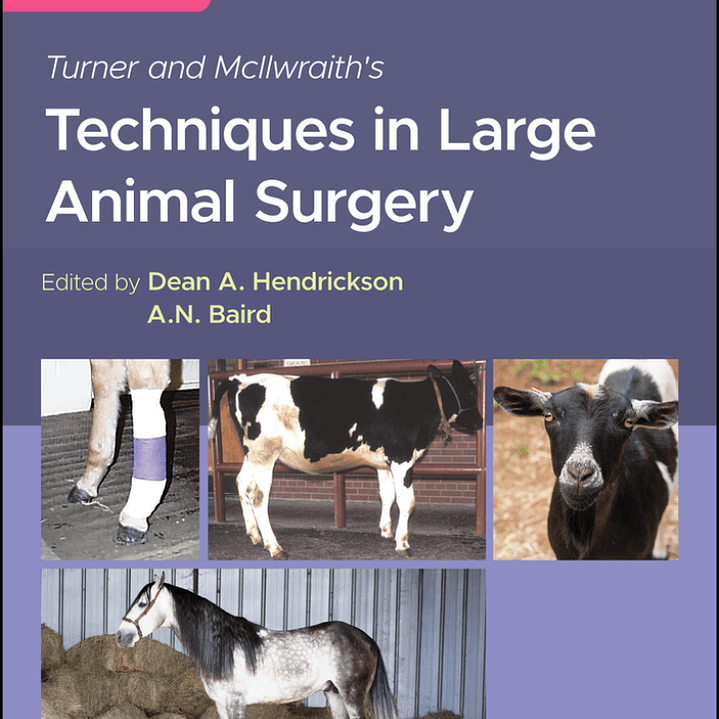 Turner and McIlwraith's Techniques in Large Animal Surgery 5th Edition 1