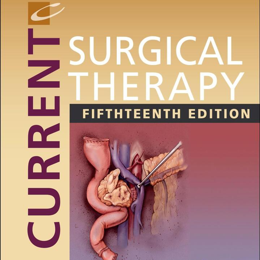 Current Surgical Therapy 15th Edition 1