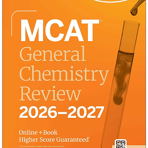 MCAT General Chemistry Review 2026-2027