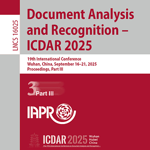 Document Analysis and Recognition – ICDAR 2025