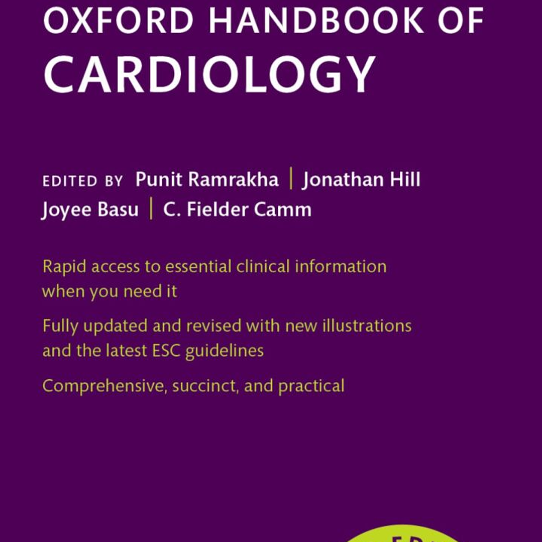 Oxford Handbook of Cardiology 3rd Edition 1