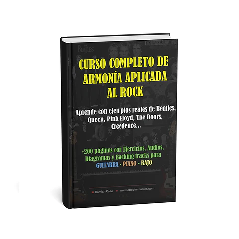 Curso completo de armonía aplicada al Rock