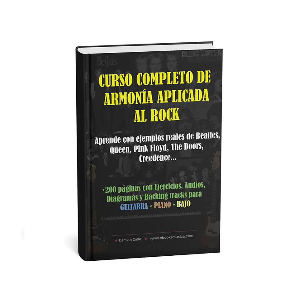 Curso completo de armonía aplicada al Rock 1