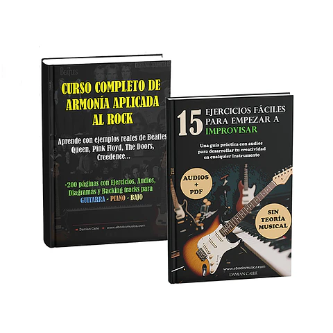 Curso de Armonía Aplicada al Rock + Improvisación
