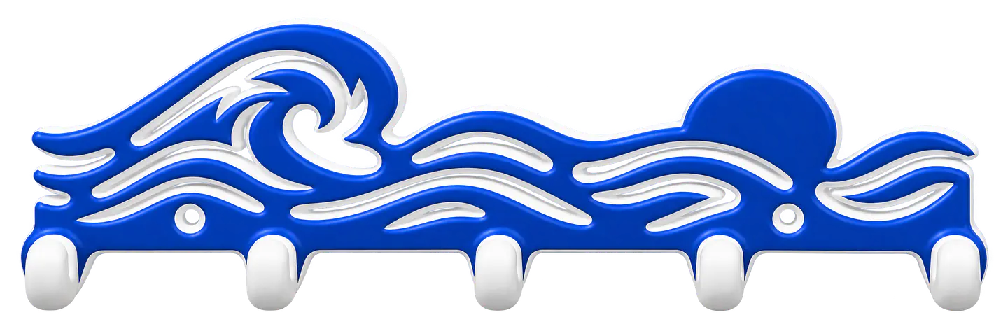 Natura Ocean — Perchero de pared 1