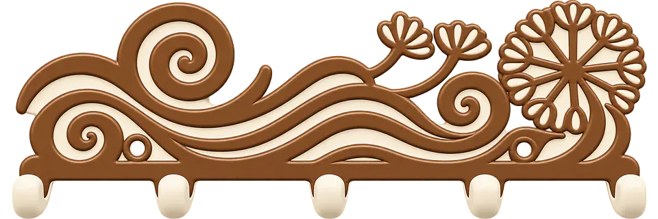 Natura Wind — Perchero de pared 1