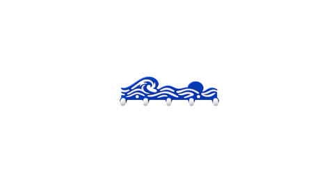 Natura Ocean — Perchero de pared