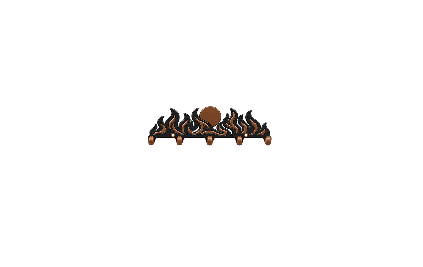 Natura Fire — Perchero de pared 1