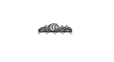 Natura Moon — Perchero de pared