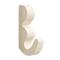 EBRA Wall Hook — Arc | Gancho de pared de diseño. - Miniatura 1