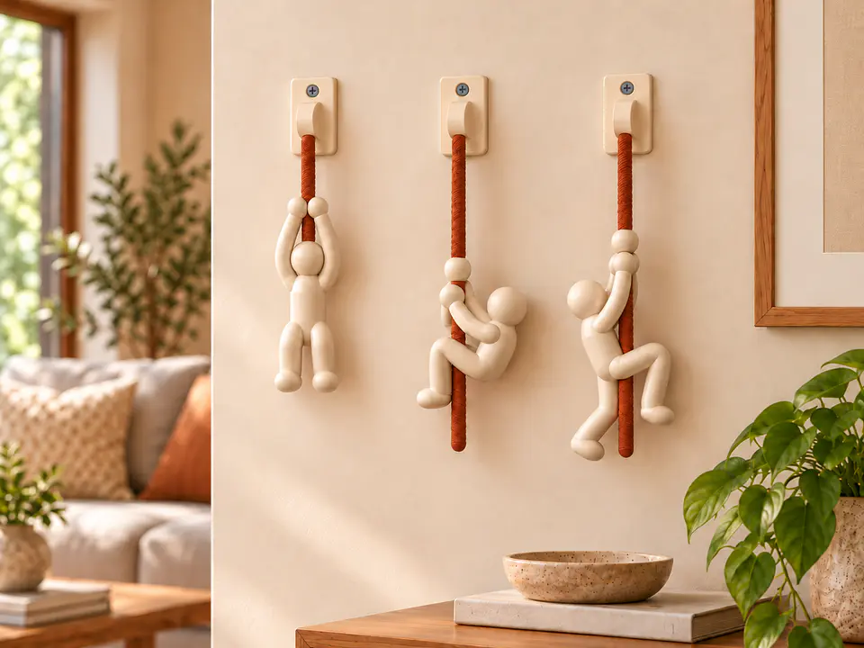 EBRA ART — Elevation | Trío de escaladores decorativos 2