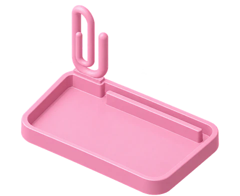 Bandeja organizadora CLIC con clip desmontable