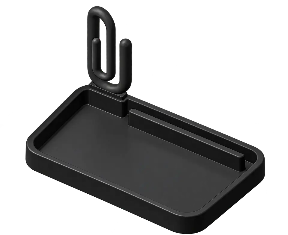 Bandeja organizadora CLIC con clip desmontable 5