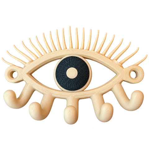 EBRA BODY — Iris | Perchero de pared con diseño de ojo