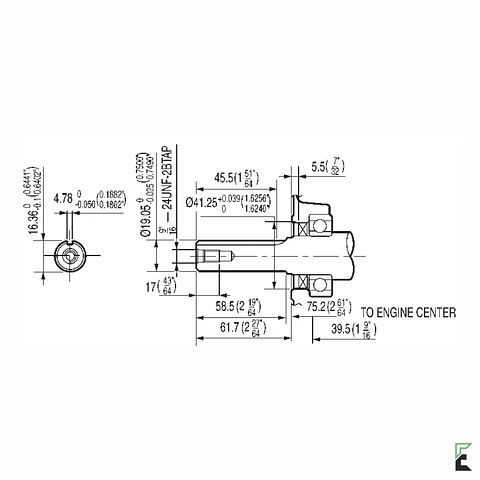 Motor Gasolina Honda GX160 (5.5 HP) Cuñero 3/4" Arranque Manual
