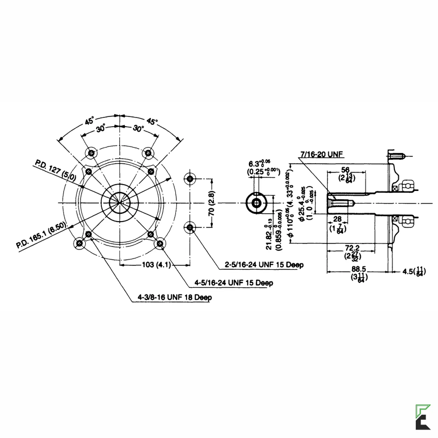 Motor Gasolina Honda GX240 (8 HP) Cuñero 1