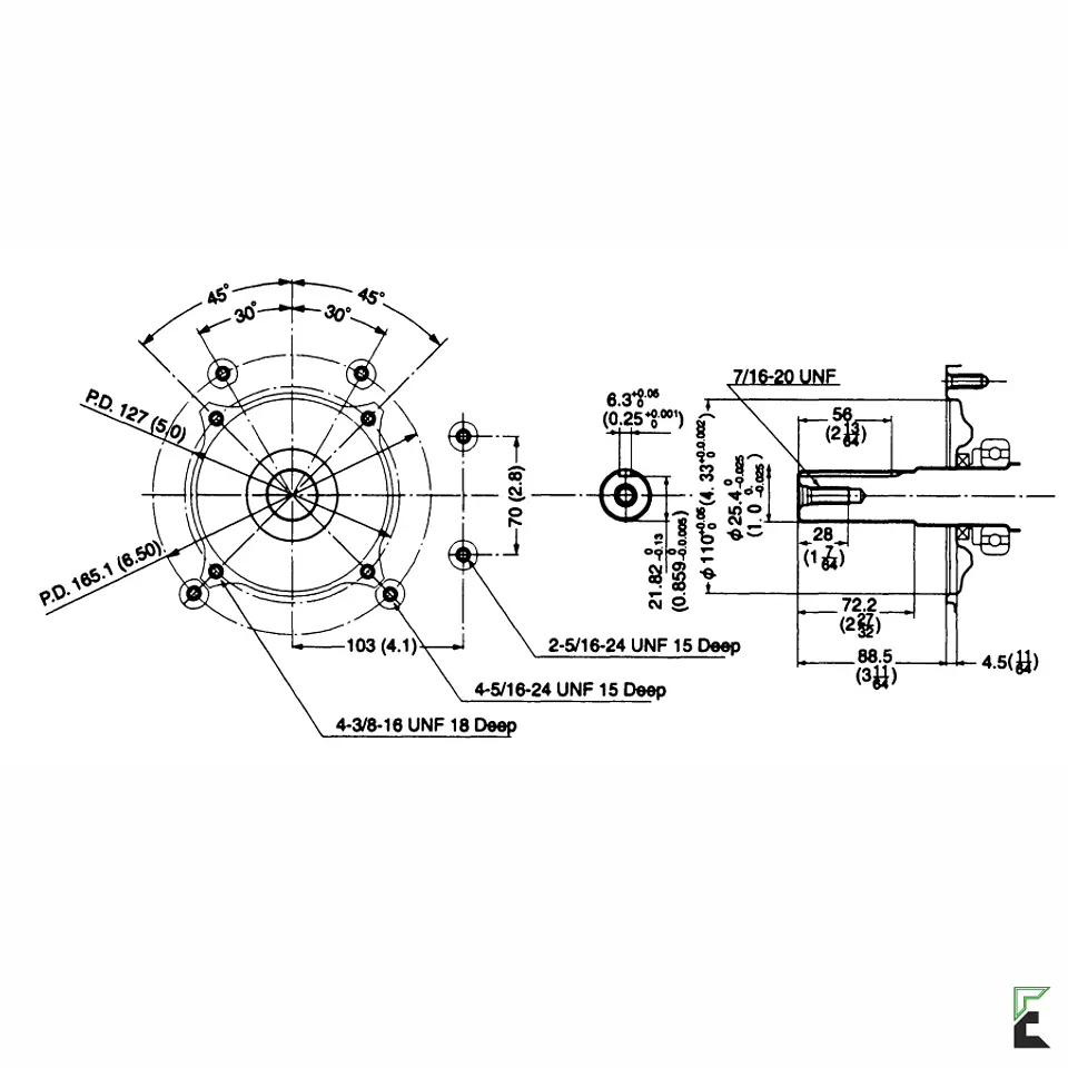 Motor Gasolina Honda GX240 (8 HP) Cuñero 1