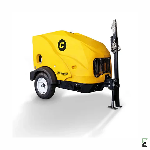 Compresor de Aire 185CFM Remolcable CIPSA / CCA185P