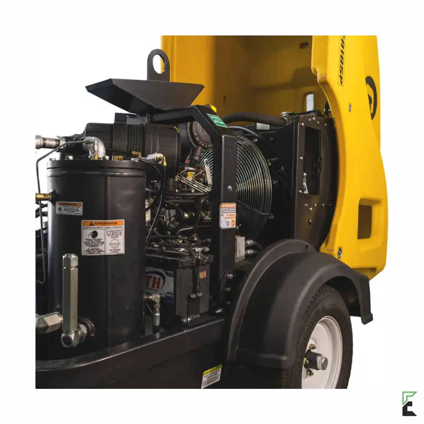 Compresor de Aire 185CFM Remolcable CIPSA / CCA185P 2