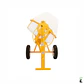 Revolvedora de Concreto 1 Saco CIPSA con Motor Gasolina (9 HP) / ULTRA10 - Miniatura 5