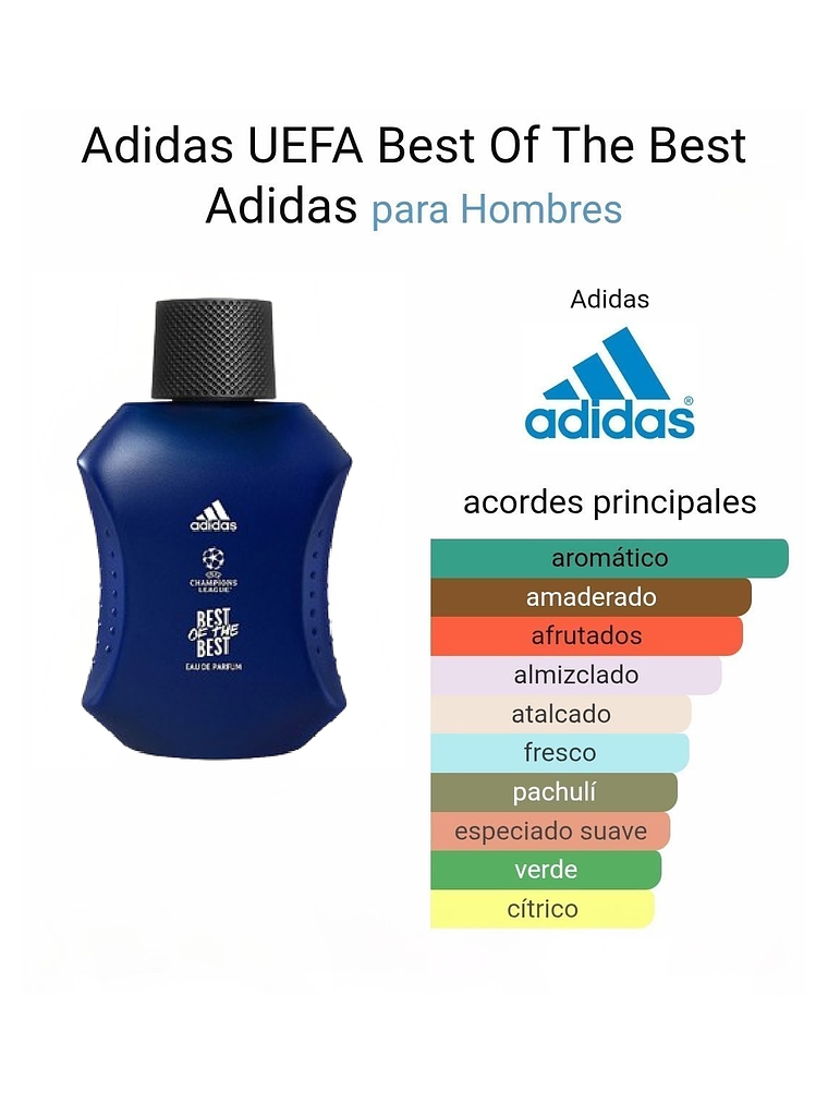 Adidas Best Of The Best Adidas 100 Ml EDP RF: 11170 3