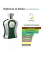 Afnan Highness III De Afnan Hombre 100 ML EDP RF: 10434 - Miniatura 4