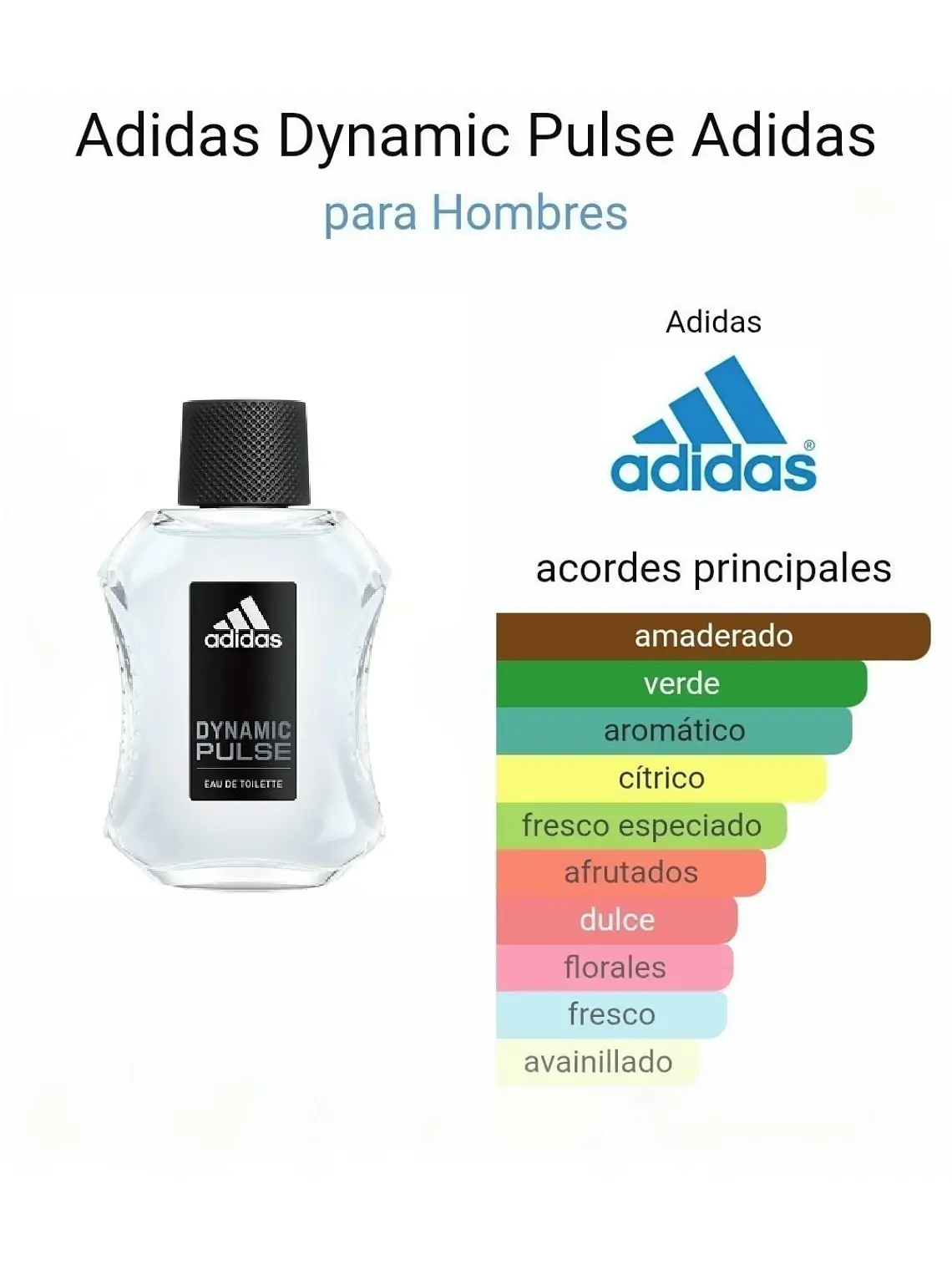 Adidas Adidas Dynamic Pulse 100 ML Hombre EDT RF: 6900 3